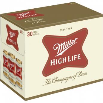 Miller Brewing - Miller High Life (30 pack 12oz cans) (30 pack 12oz cans)