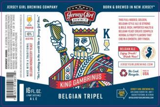 Jersey Girl Brewing - King Gambrinus Belgian Tripel (4 pack 16oz cans) (4 pack 16oz cans)